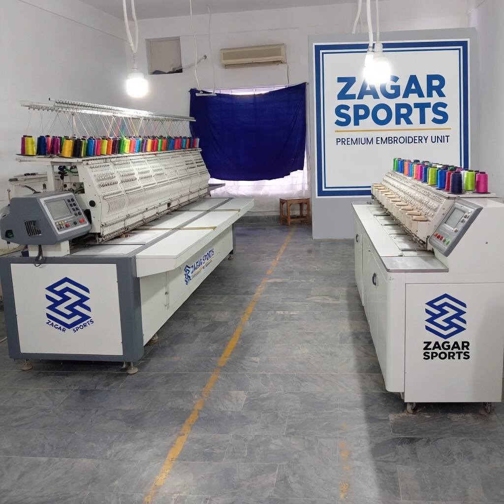 Embroidery Unit - Zagar Sports